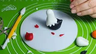Aprenda modelar uma linda elegante galinha carijó | Modelagem | Confeitaria | Mariana Boll