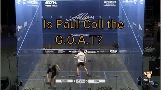 Paul Coll is the Greatest Squash Player of All Time? | What does he do against Ali Farag?