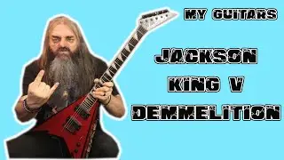 My Guitars Jackson King V Demmelition