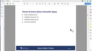 Lecture: Murach 3e Chapter 8