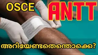 ANTT | Wound care | OSCE Training Part 4