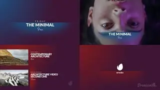 The Minimal Broadcast Package  (After Effects Template)