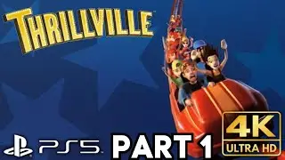 Thrillville Part 1 Gameplay Basics | PS5 PSP | 4K HDR (No Commentary Gaming)