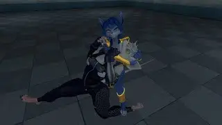 Krystal takedown animation R-ona