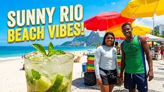 RIO, Copacabana Beach walk all along.