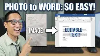 How to Convert Text Picture to Editable Document │ Image to Text │ Picture to Text │TAGALOG Version