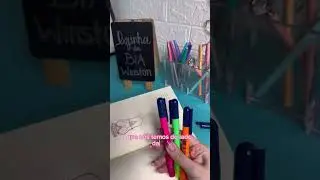 Esse Marca Texto NÃO PASSA para o outro lado da folha!!! | Bia Winston