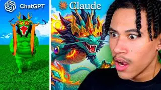 I Used ChatGPT VS Claude to Recreate Blox Fruits!