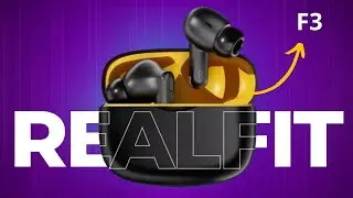 FONE bluetooth REALFIT F3 - Com ANC, Modo Game e Aplicativo dedicado REVIEW!