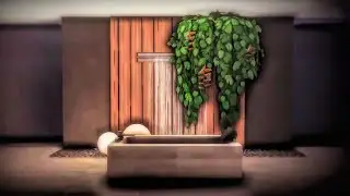 The Sims 4 Tutorials - Waterfall wall(NOCC & NO MODS)