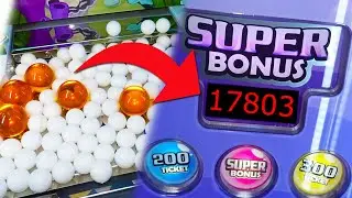 I WON THE BIGGEST ARCADE JACKPOT IN HISTORY! (17,803 TICKETS)