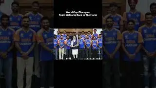 Welcome Back to The Home Team India|T20 World Cup Champion 🏆 2024 India|#t20worldcupchampion #t20wc