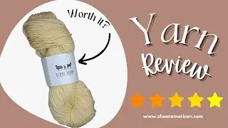 Stone Wool Yarn Review | Yarn Made in the USA