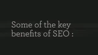 The Benefits of SEO