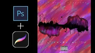 How to create a CD-Cover / Photoshop + Procreate