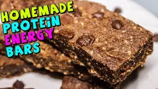 Homemade PROTEIN Energy Bars Recipe