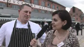 Chef Paul Mottram at Gloucester Quays Food Festival 2011