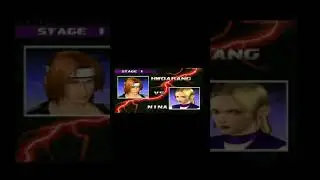 Tekken 3 hwoarang vs nina | hwoarang power kick | tekken 3 | Gaming gorup | #shorts