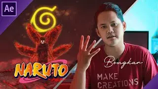 NARUTO MODE KURAMA EKOR EMPAT AFTER EFFECTS TUTORIAL INDONESIA | NARUTO KURAMA FOUR TAILS 2021