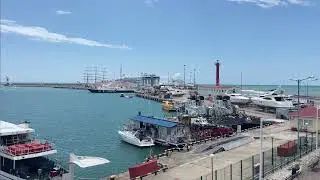 Вид на море с балкона, второй этаж