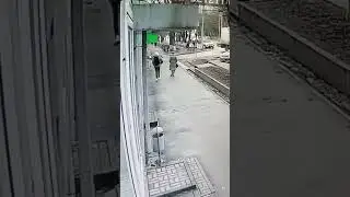 Пропавшая беременная попала на видео