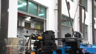 left and right two direction pipe bending machine to make furniture. dobladora de tubos