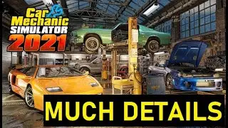 car mechanic Simulator 2021 : The Details in this Game is Impossible