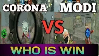 Modi Vs Corona fight in pubg match || who is win ||  pm modi play pubg ||