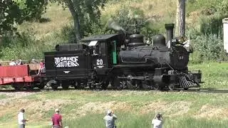 Rio Grande Southern Locomotive No. 20 - First Runs!