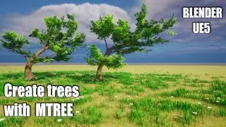 Create trees in Blender with MTREE