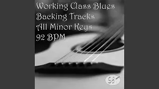Working Class Blues Backing Track in C Minor