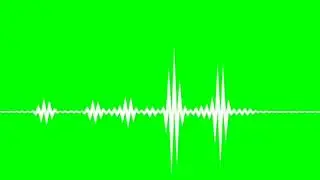 White equalizer background Looping background Green Screen Chroma Key #NoCopyright