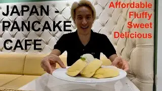 Japan - Pancake cafe 🇯🇵🥞 | How do they make them so fluffy?