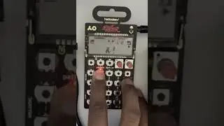 Lofi beat on the teenage engineering PO-133