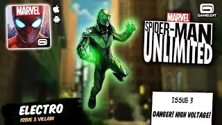Spider-Man Unlimited | Issue 3: Danger! High Voltage! (Android/iOS Longplay, No Commentary)