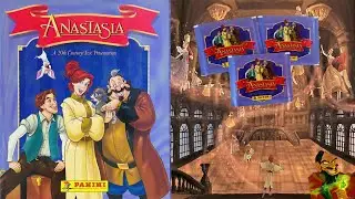 PANINI Раритетный Альбом для наклеек Анастасия (Anastasia) 1998г. Открываем пакетики!