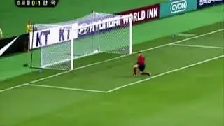 2002 Korea World Cup  평가전   Korea 4- 1 Scotland 2002 5 17