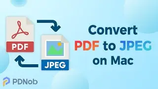 [Tips] How to Convert PDF to JPEG on Mac | Convert PDF to Images 2022
