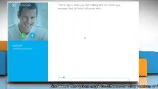 How to Start a Group Call or Group Chat in Skype® for Windows® 8
