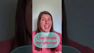 Use Live Mode for Disney vacation phone photos!