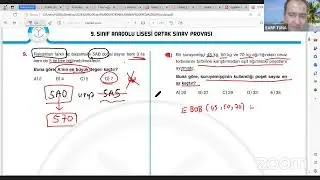 MEB   9.SINIFLAR   ORTAK   2.MATEMATİK YAZILI  HAZIRLIK ÇALIŞMASI
