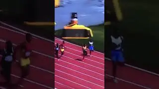 Letslie Tebogo Men’s 200m heat 3