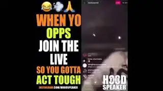 Lil durk and king von when ya opps  join ya live 🤣😭