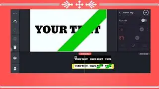 Amezing text animation editing in the kinemaster text transition