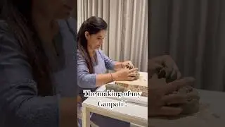 The making of my Ganpati ! | #Shorts | Pankaj Bhadouria