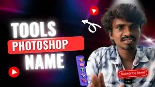 Photoshop Tutorial Tools Name Part 1 in Tamil  Basic Photoshop Tools Explained
