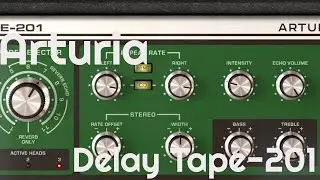 Delay Tape 201 by Arturia (No Talking)