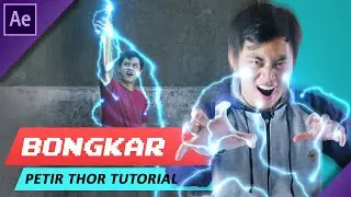 TUTORIAL AFTER EFFECT INDONESIA | PETIR THOR | NGELAK (HAUS) 2020
