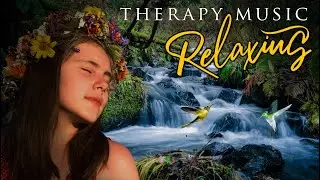gentle water flow, bird sounds for relaxing and meditation