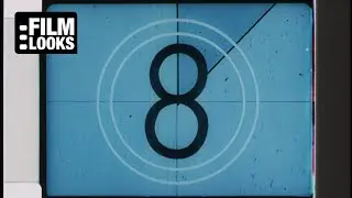 16mm Film Countdown Leaders Compilation - 4K ProRes